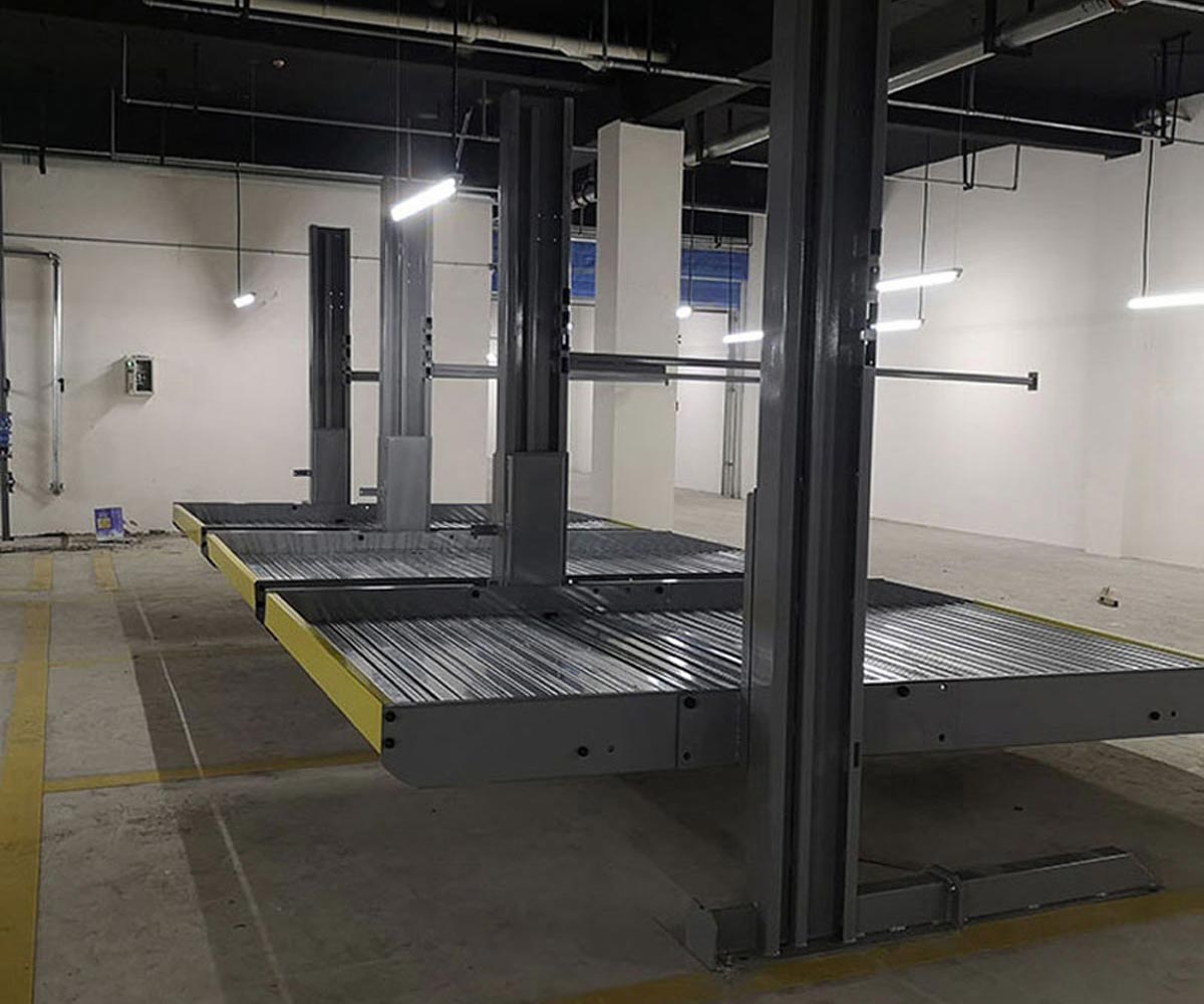 简易升降式立体车库WWW麻豆门网站系列设备拆除