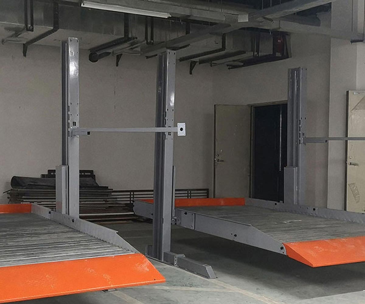 钟山PJS机械立体车库过验收