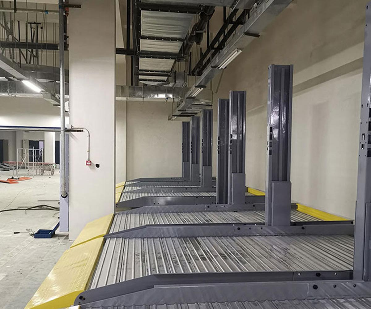 澧县立体车库家庭用简易二柱WWW麻豆门网站系列设备