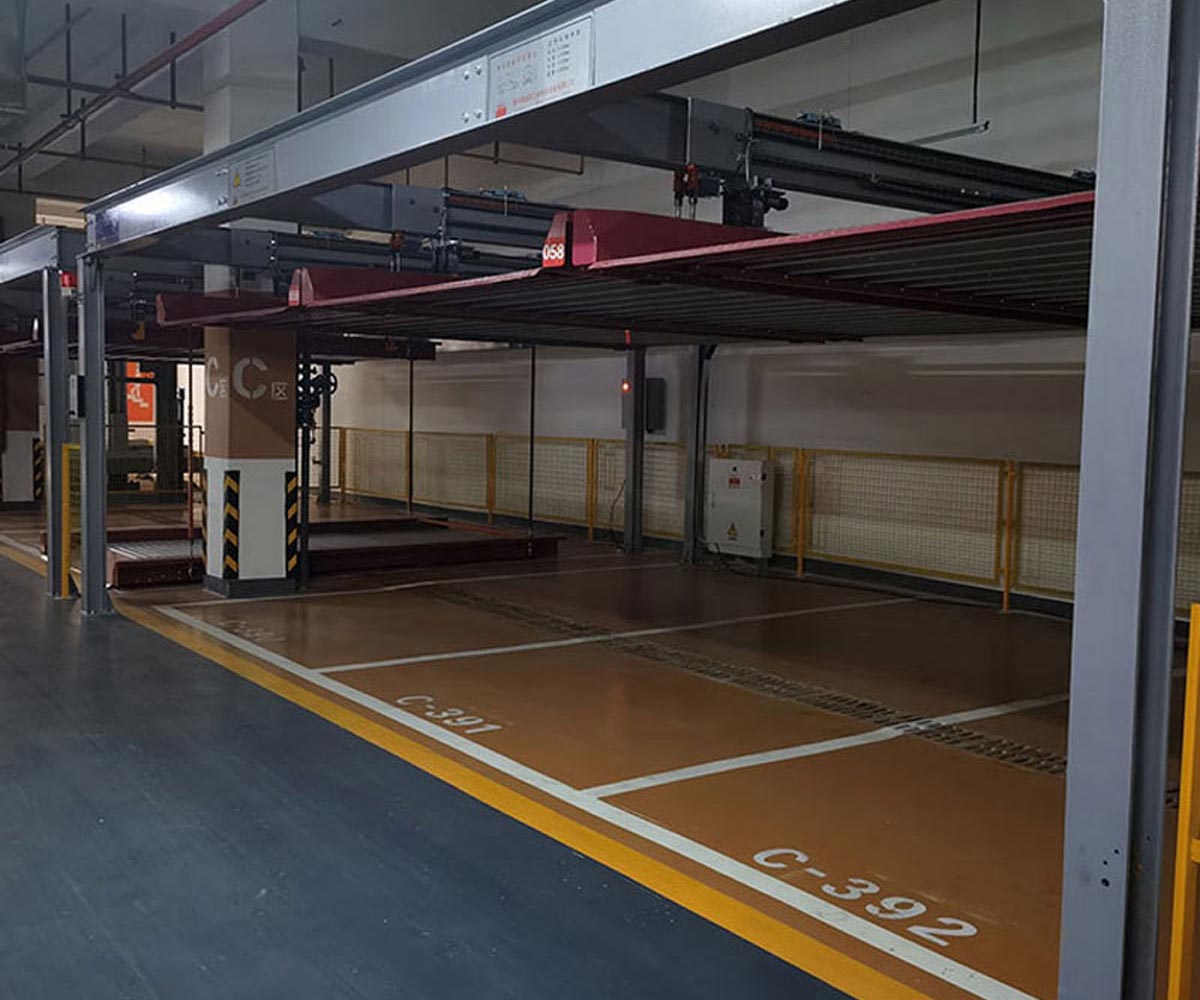 澧县二柱式简易升降类立体车库