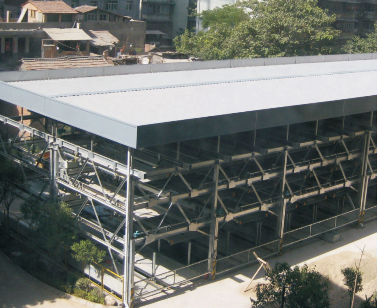 什邡PSH负二正三地坑式五层升降横移类WWW麻豆门网站系列设备